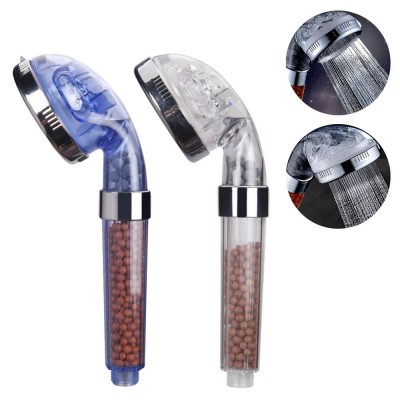 High temperature resistant negative ion filter adjustable shower head pressurized water-saving water heater nozzle